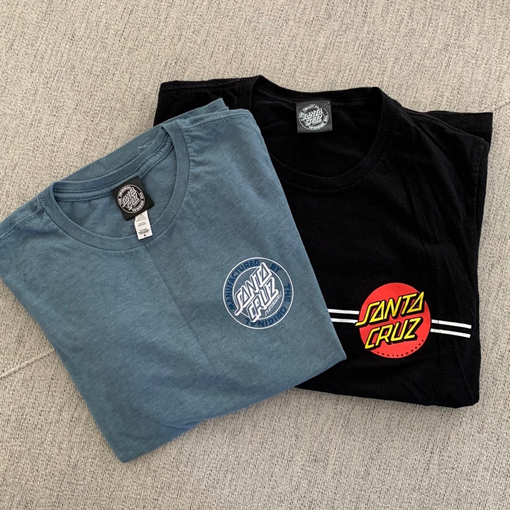 Santa Cruz T- Shirts (x2)